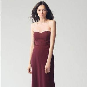 Jenny Yoo Long Bridesmaid Dress Kylie